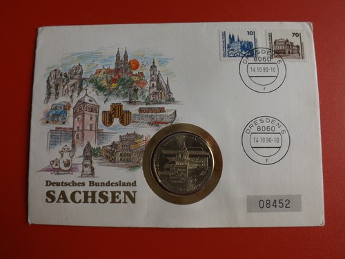 Lettera numismatica rft 1990 - *lettera,