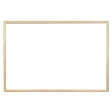 LAVAGNA BIANCA BIANCO CANCELLABILE BORDO LEGNO VAR MISURE UFFICIO CUCINA BAMBINI