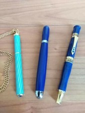 Penne stilografiche, collezione di 40 modelli, decorati con cristalli Swarovsky.