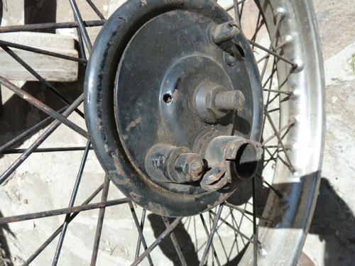 Ruota originale moto inglese - moto,