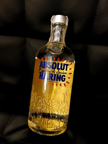 Bottiglia vodka keith haring - bottiglia,