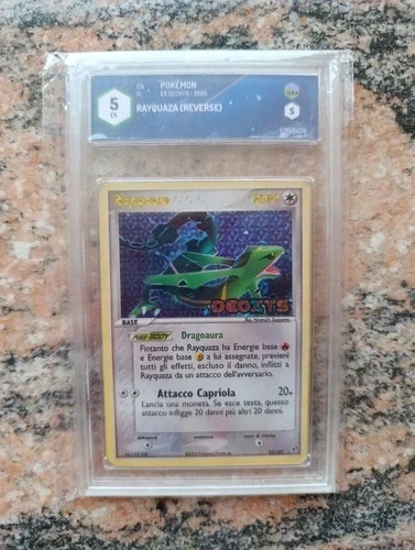 Carta pokémon rayquaza - carta,
