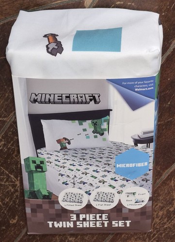 Minecraft set lenzuola - minecraft,