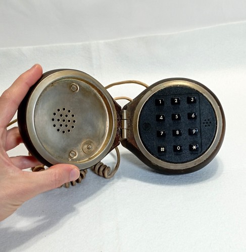 Telefono conchiglia vintage - telefono, a