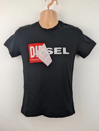 Shirt diesel nera con cambio - t-shirt,