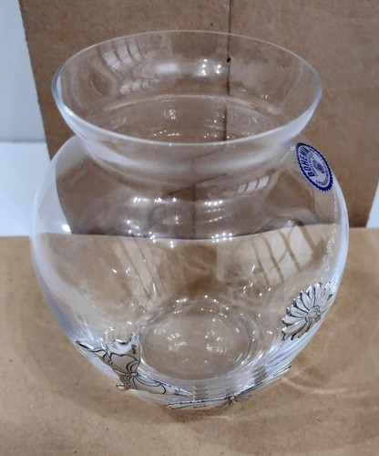 Vaso vetro con farfalle - in, in