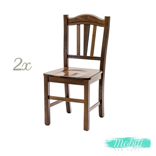 Sedia silvana con - sedia, in