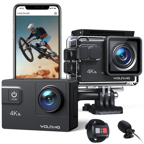 Wolfang ga300 action cam - ga300, 4k