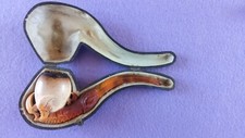 Antica pipa in schiuma di mare artiglio, Meerschaum pipe, pfeife