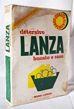 Mira Lanza detersivo LANZA bucato a mano anni 70 MAI APERTO , raro