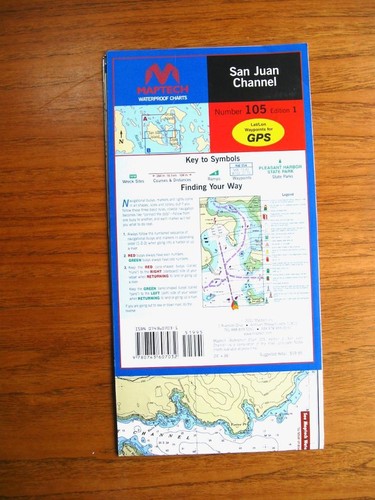 Maptech waterproof chart san - chart,