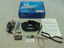 Occhiali Fatshark Aviator sistema FPV batteria 2,4 GHz RC corsa drone aereo aliante