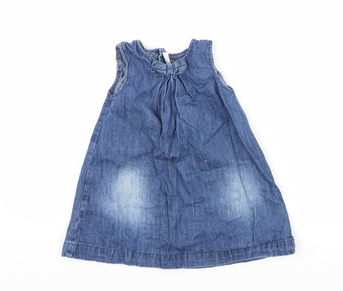 Line misto cotone - a-line, blu