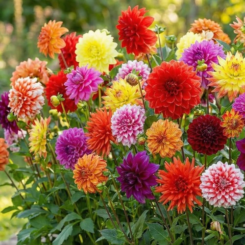 Tuberi bulbi dalia mix - tuberi/bulbi,