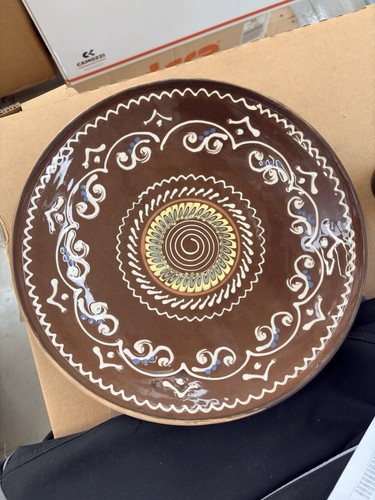 Piatto ceramica horezu romania - piatto,