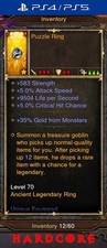Diablo 3 PS4/PS5 HARDCORE |
