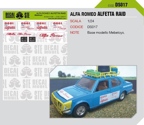 Alfa romeo alfetta - alfa, raid