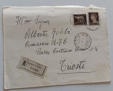 1942 FRONTE di RACCOMANDATA da