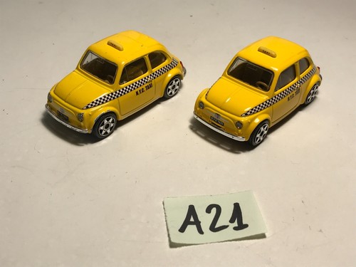 Burago fiat 500 taxi - burago,
