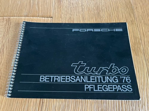 Porsche 911 930 turbo manuale - porsche,