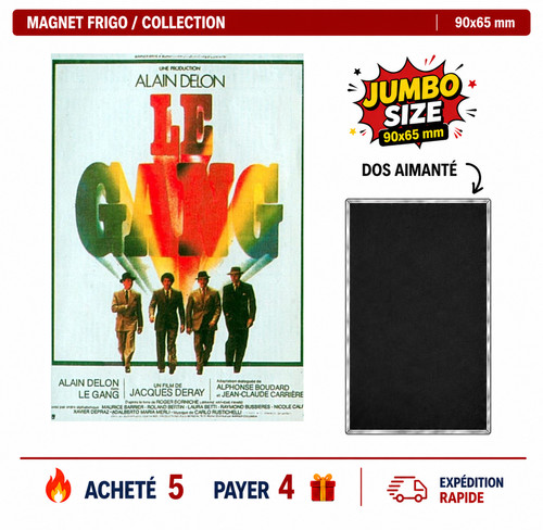 Magnet frigo alain delon - magnet,
