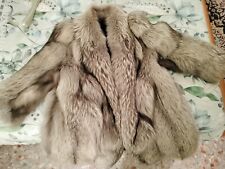 pelliccia volpe argentata 