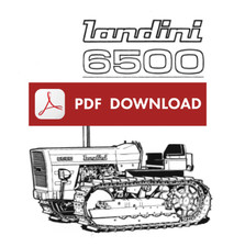 LANDINI 6500C cingoli Manuale