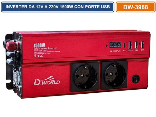 Inverter convertitore 12v - inverter,
