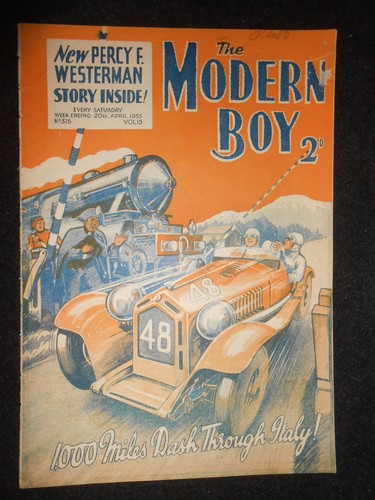 The modern boy - war, comic