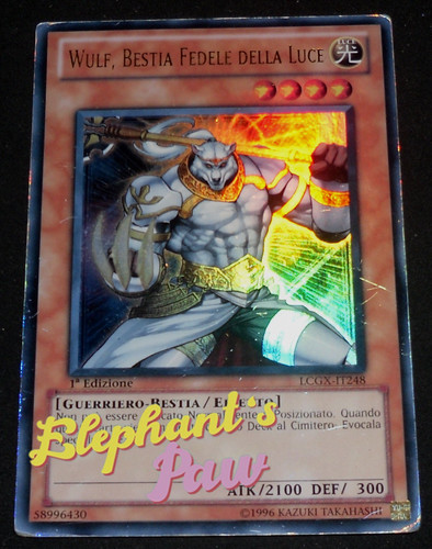 Yugioh wulf bestia - -,