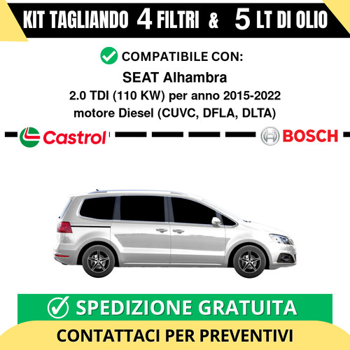 Tagliando filtri bosch 5 - tagliando, 4