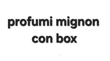 Profumi Mignon Miniature da collezione con box