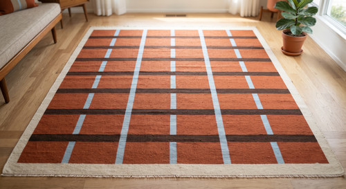Tappeto moderno mid - moderno, mid-century