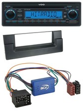 Autoradio VDO AUX MP3 1DIN CD USB per BMW Serie 5 E39 X5 E53 sistema attivo perno tondo