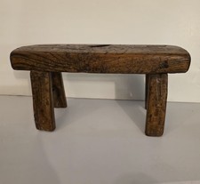 ​Antico Sgabello in Legno