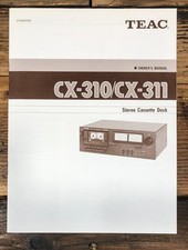 Teac CX-311 CX-310 Cassette