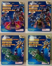 4 x Serie II Trasformatore Invasore Insetti e Rettili Robot Cambia Forma Anni 80
