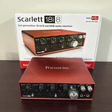 Focusrite scarlett 18i8 - scarlett,