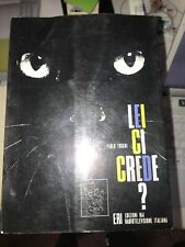 PAOLO TOSCHI - LEI CI CREDE? - ERI - 1968