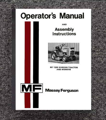 1200 manuale manutenzione - manuale,