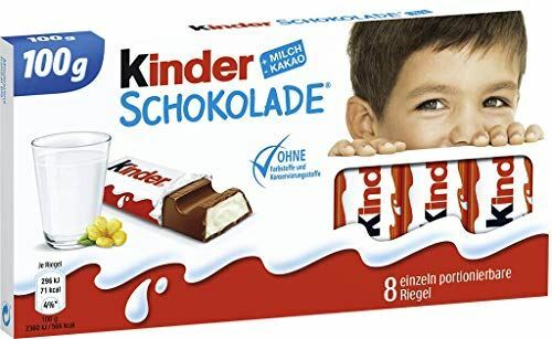 Cioccolato ferrero kinder 8 - cioccolato,