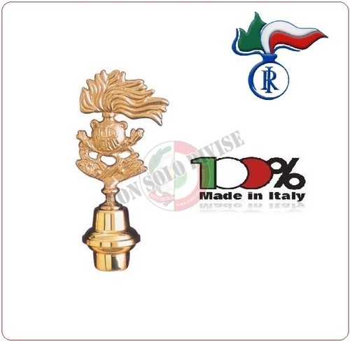 Lancia puntale ottone per aste - lancia,