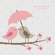 Punto Croce Matrimonio Kit