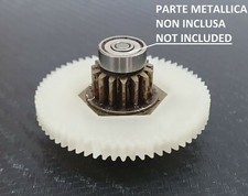 Secondo ingranaggio in nylon per motoriduttore Elco 5057980 Granitore GBG