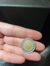 Moneta da  2 euro rara, di Giovanni Boccaccio 1513 2013 con errore di conio