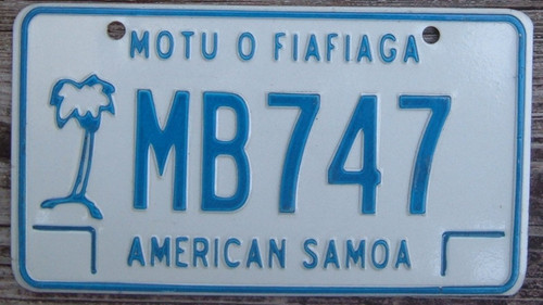 Targa moto americana - americana, samoa