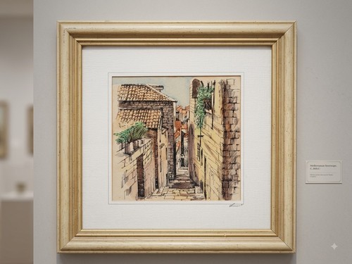 Opera arte vintage - d'arte,