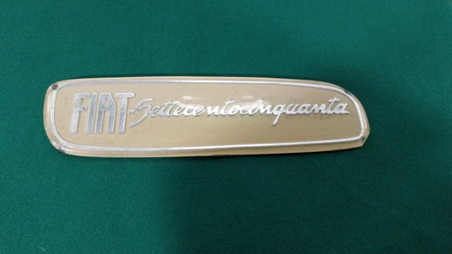Targhetta per cruscotto fiat - targhetta,