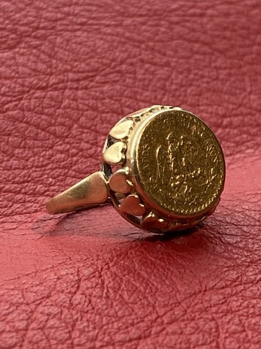 Moneta oro carati dos - 21,6,
