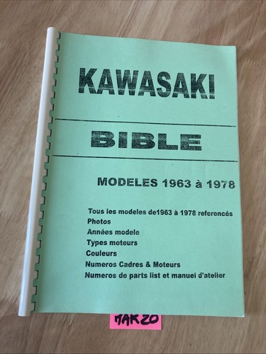 Kawasaki bible tous - , les
